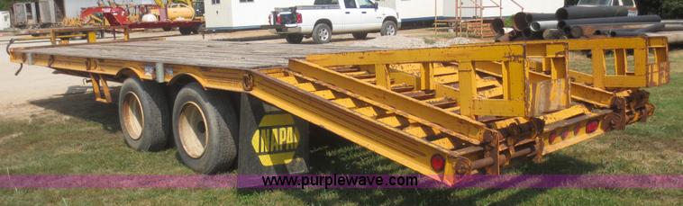 image for item F8301 1992 CZ Engineering CZ10KT equipment trailer