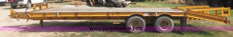 image for item F8301 1992 CZ Engineering CZ10KT equipment trailer