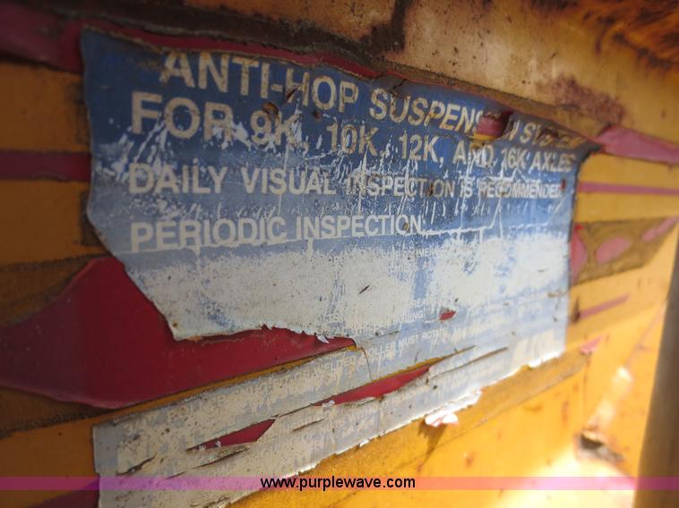 image for item F8301 1992 CZ Engineering CZ10KT equipment trailer