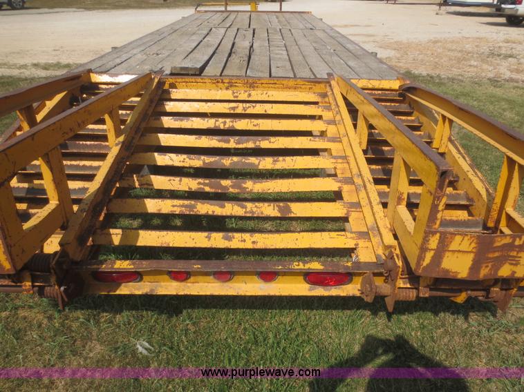 image for item F8301 1992 CZ Engineering CZ10KT equipment trailer