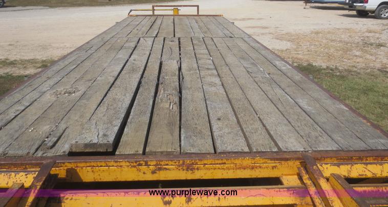 image for item F8301 1992 CZ Engineering CZ10KT equipment trailer