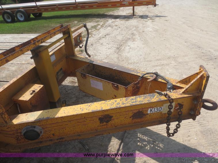 image for item F8301 1992 CZ Engineering CZ10KT equipment trailer