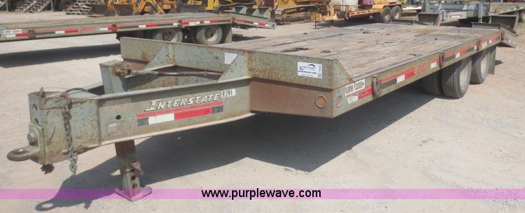 image for item F8304 2005 Interstate 20DT equipment trailer