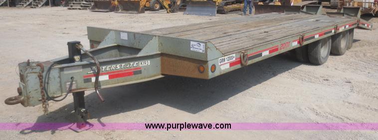 image for item F8305 2006 Interstate 20DT equipment trailer
