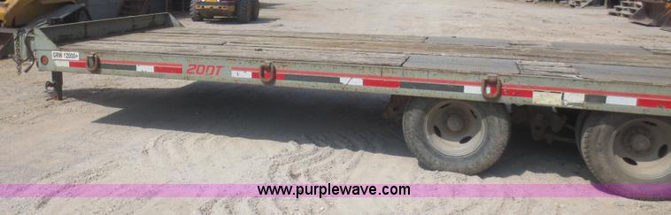 image for item F8305 2006 Interstate 20DT equipment trailer