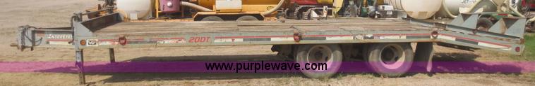 image for item F8308 1997 Interstate 20DT equipment trailer