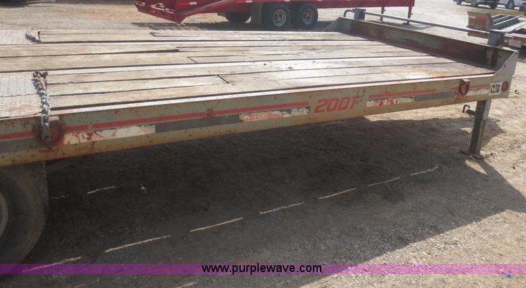 image for item F8308 1997 Interstate 20DT equipment trailer