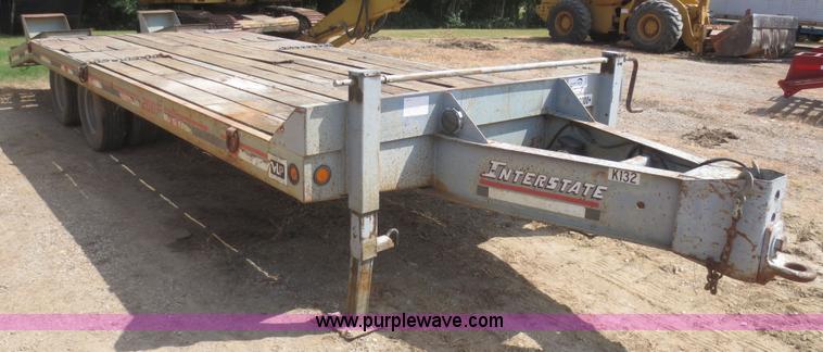 image for item F8308 1997 Interstate 20DT equipment trailer