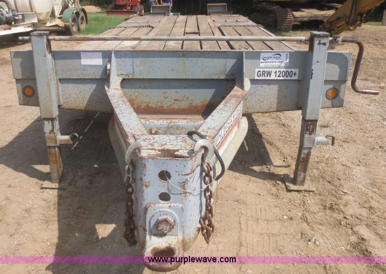 image for item F8308 1997 Interstate 20DT equipment trailer