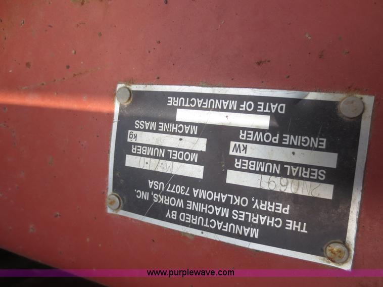 image for item F8310 1996 Ditch Witch 7610 trencher