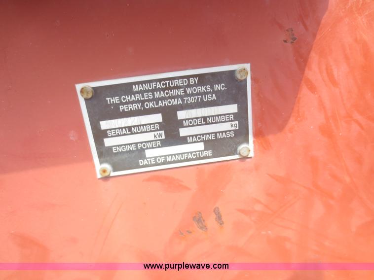 image for item F8310 1996 Ditch Witch 7610 trencher