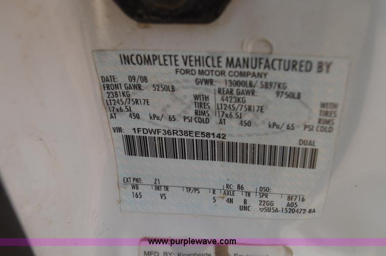 image for item I2241 2008 Ford F350 Super Duty XL service truck