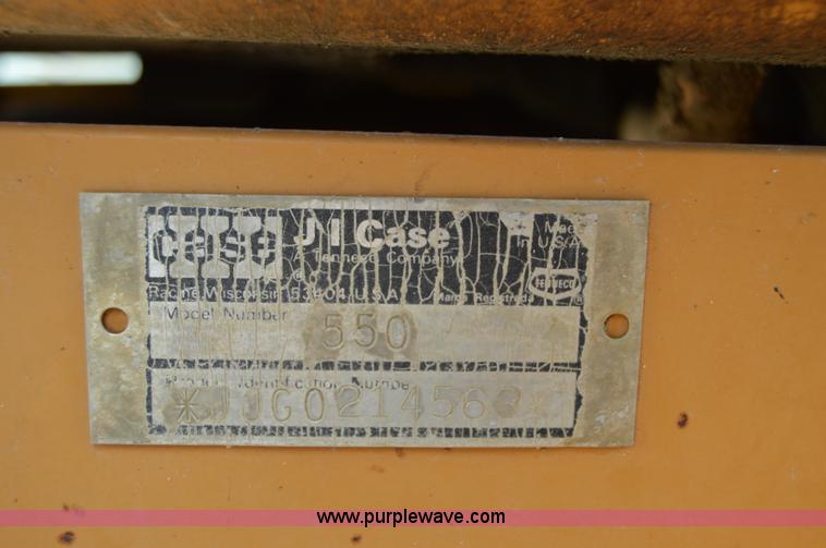 image for item I2244 1994 Case 550E Long track dozer