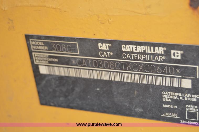 image for item I2248 2004 Caterpillar 308C CR mini excavator
