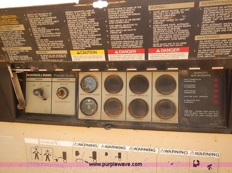 image for item I5482 Ingersoll Rand air compressor