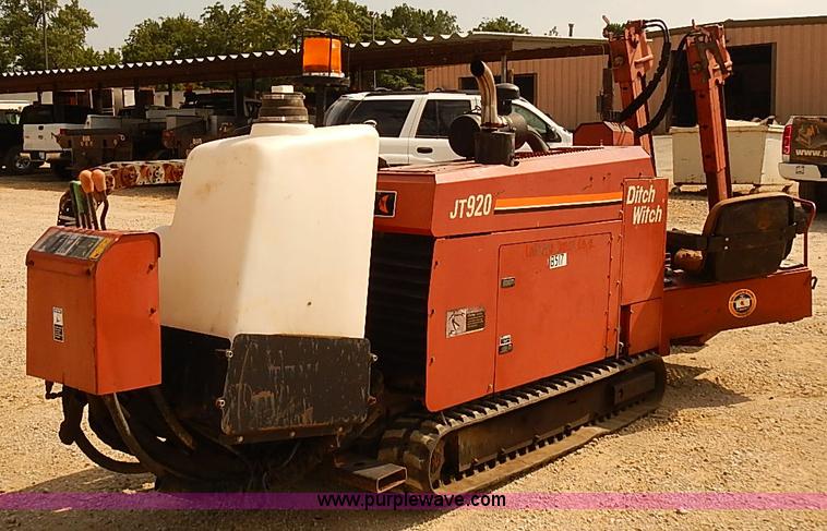image for item I5488 1997 Ditch Witch JT920 directional drill and trailer