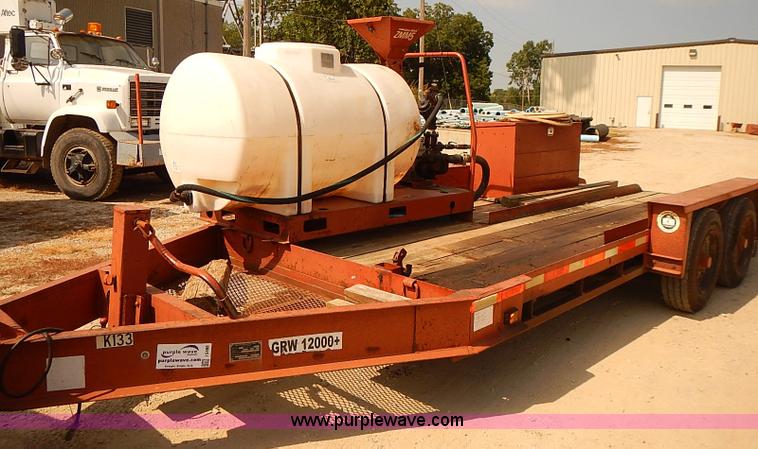 image for item I5488 1997 Ditch Witch JT920 directional drill and trailer