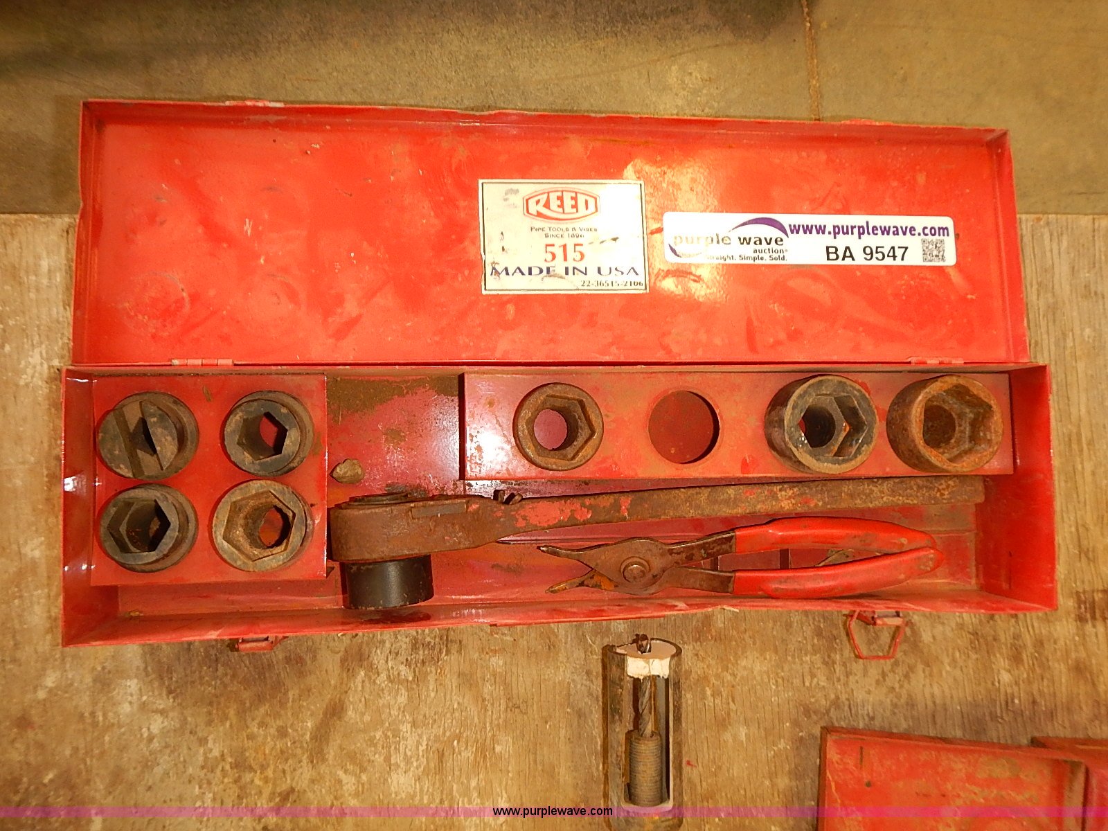 Assorted reed socket sets in Parsons, KS | Item BA9547 sold | Purple Wave