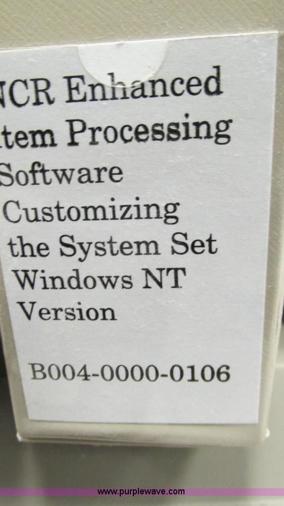 image for item AC9809 NCR check processing machine