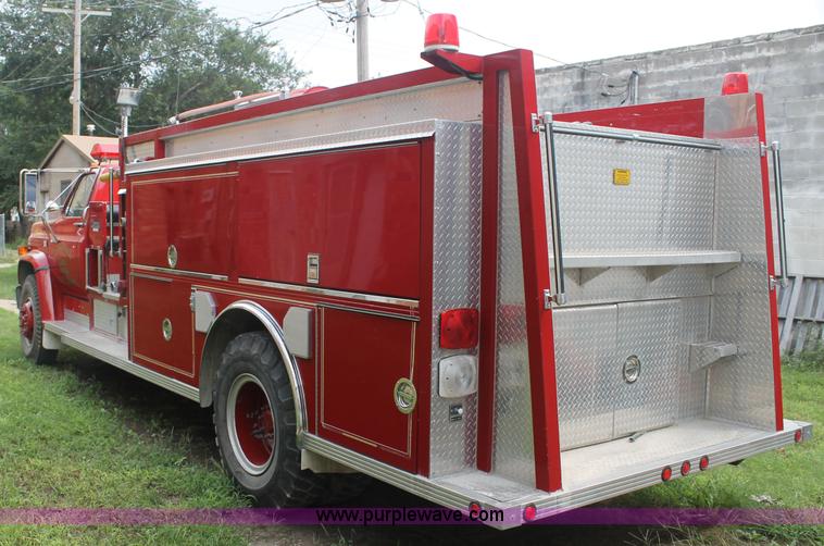image for item AJ9382 1990 Chevrolet 70 fire engine