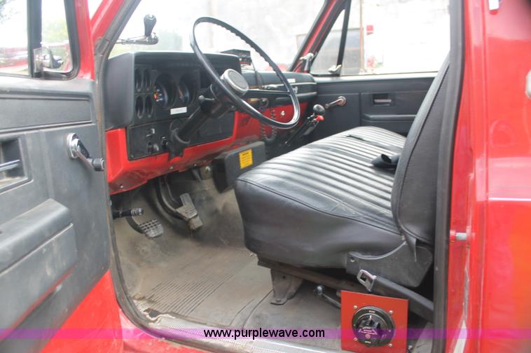 image for item AJ9382 1990 Chevrolet 70 fire engine