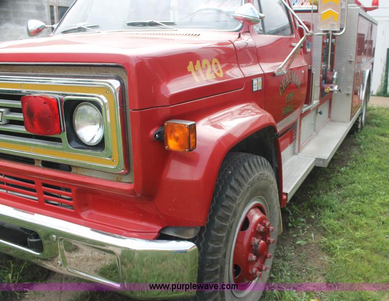 image for item AJ9382 1990 Chevrolet 70 fire engine