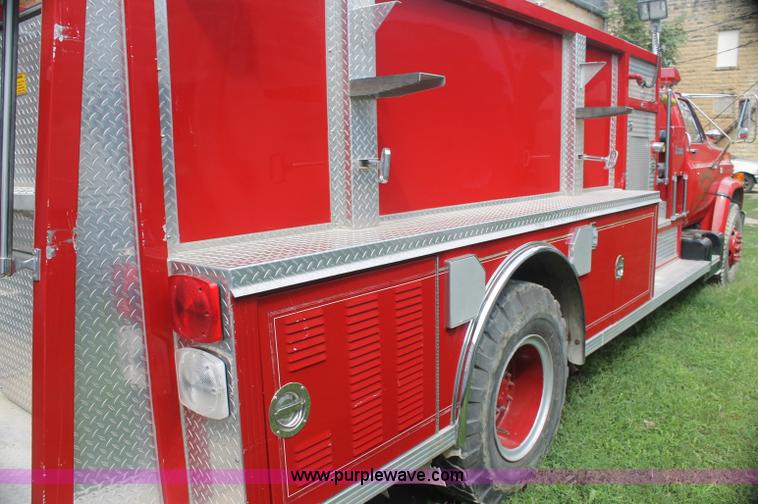 image for item AJ9382 1990 Chevrolet 70 fire engine