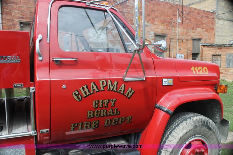 image for item AJ9382 1990 Chevrolet 70 fire engine