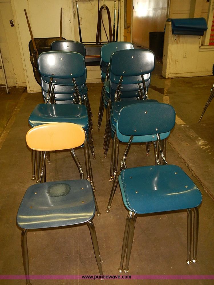 image for item BD9769 Approximately 93 assorted school chairs