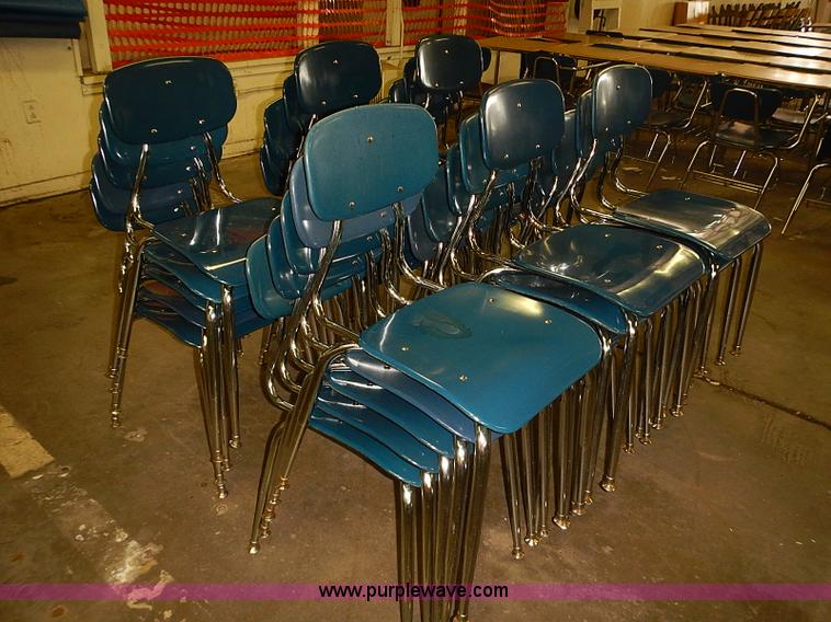 image for item BD9769 Approximately 93 assorted school chairs