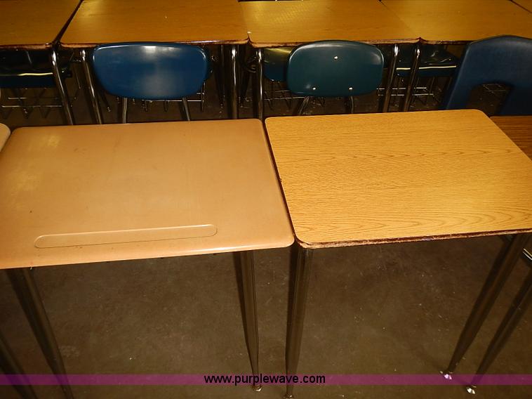 image for item BD9770 Approximately 57 student desks with chairs