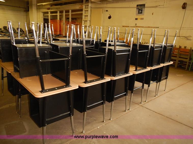 image for item BD9771 Approximately 23 student desks with storage