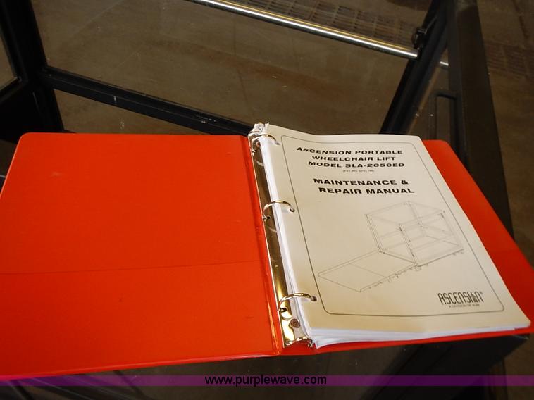 image for item BD9775 Portable ascension electric wheelchair lift