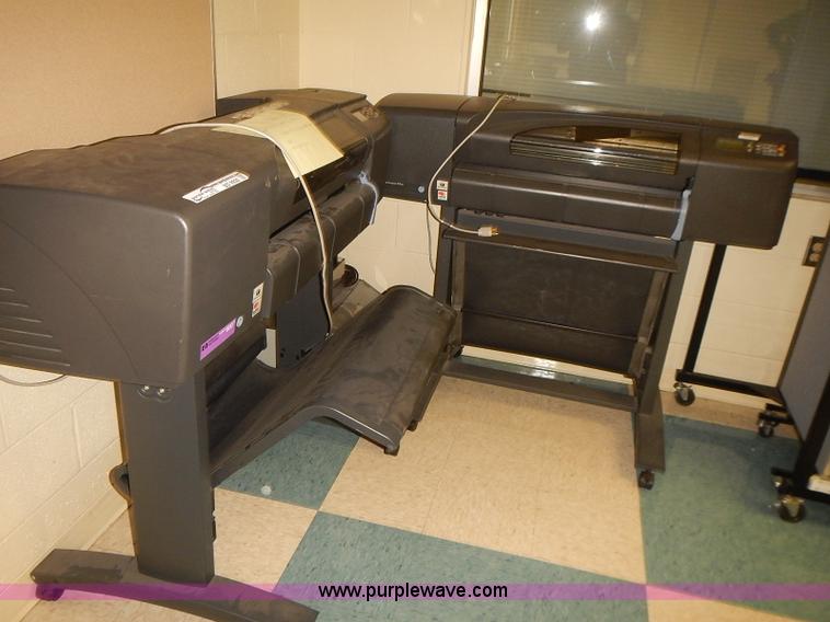 image for item BD9930 (2) HP Designjet 800ps plotters