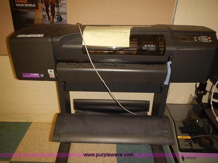 image for item BD9930 (2) HP Designjet 800ps plotters