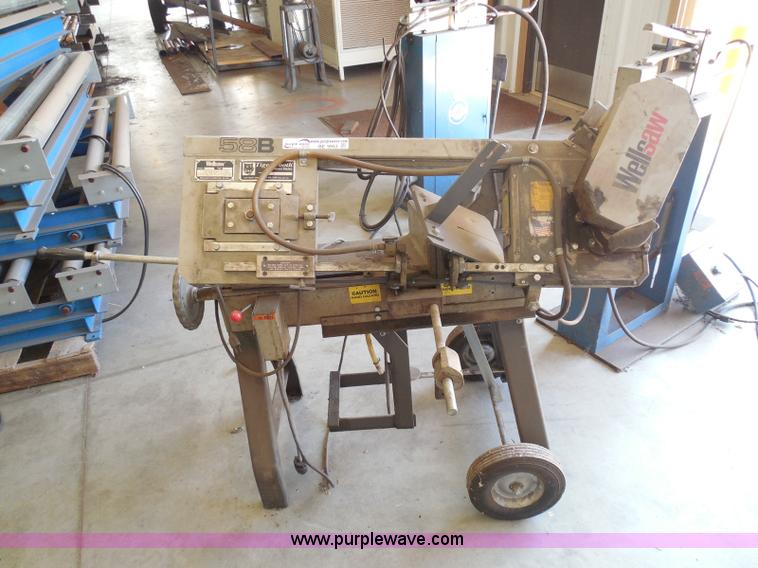 image for item BE9953 Wellsaw 58B lay down band saw