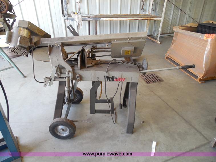 image for item BE9953 Wellsaw 58B lay down band saw