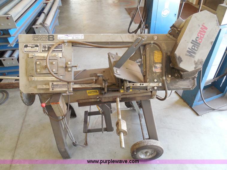 image for item BE9953 Wellsaw 58B lay down band saw
