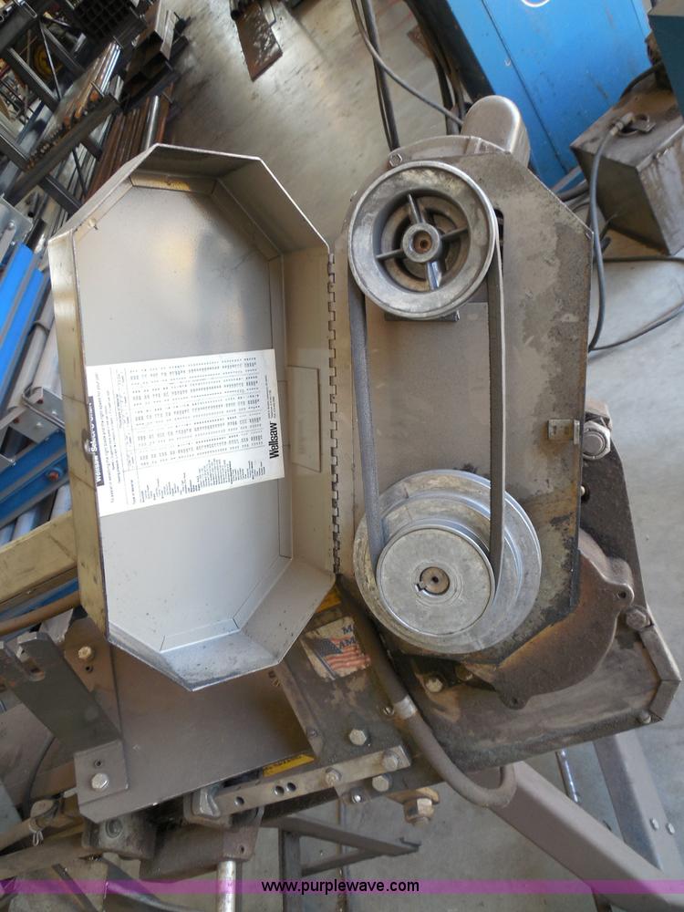 image for item BE9953 Wellsaw 58B lay down band saw