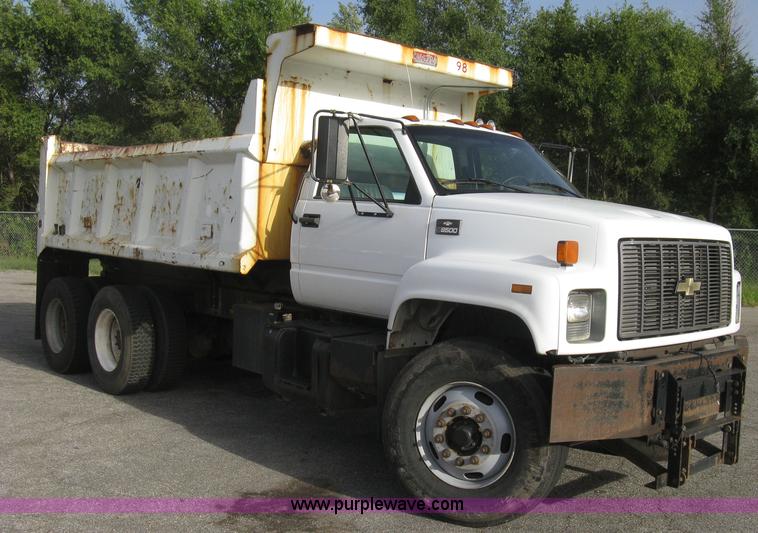 image for item E7874 1998 Chevrolet C8500 dump truck