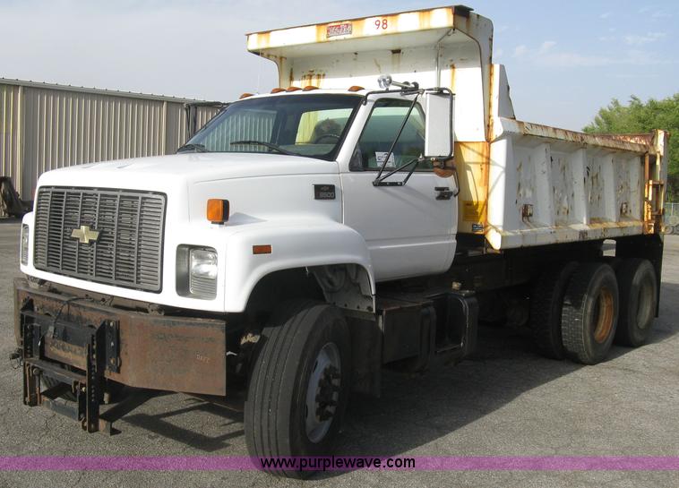 image for item E7874 1998 Chevrolet C8500 dump truck