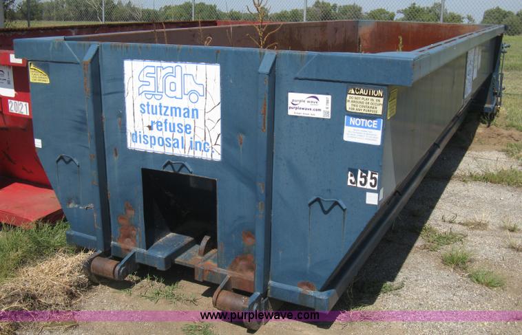 image for item E7887 20 yard capacity roll off dumpster
