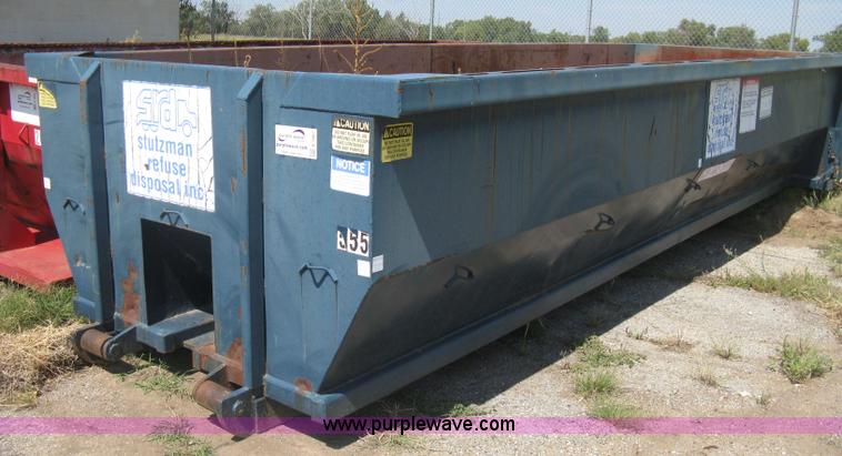 image for item E7887 20 yard capacity roll off dumpster