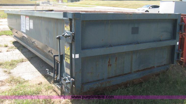 image for item E7887 20 yard capacity roll off dumpster