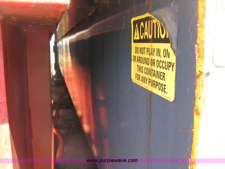 image for item E7887 20 yard capacity roll off dumpster