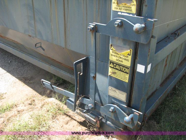 image for item E7887 20 yard capacity roll off dumpster