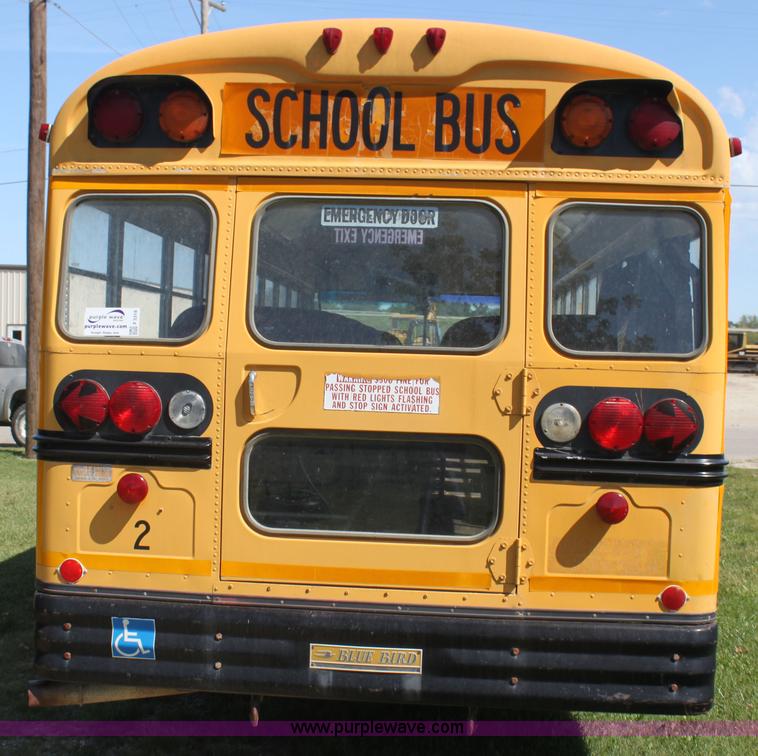 image for item F3318 1991 Chevrolet school bus