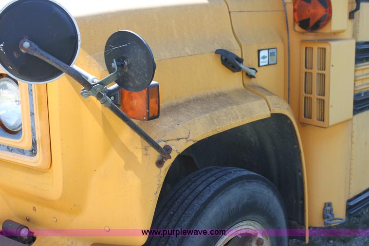 image for item F3318 1991 Chevrolet school bus