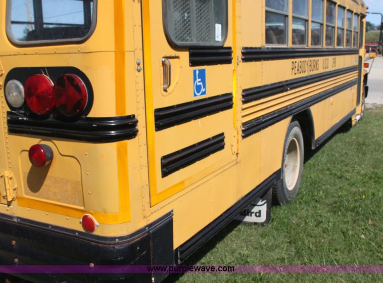 image for item F3318 1991 Chevrolet school bus