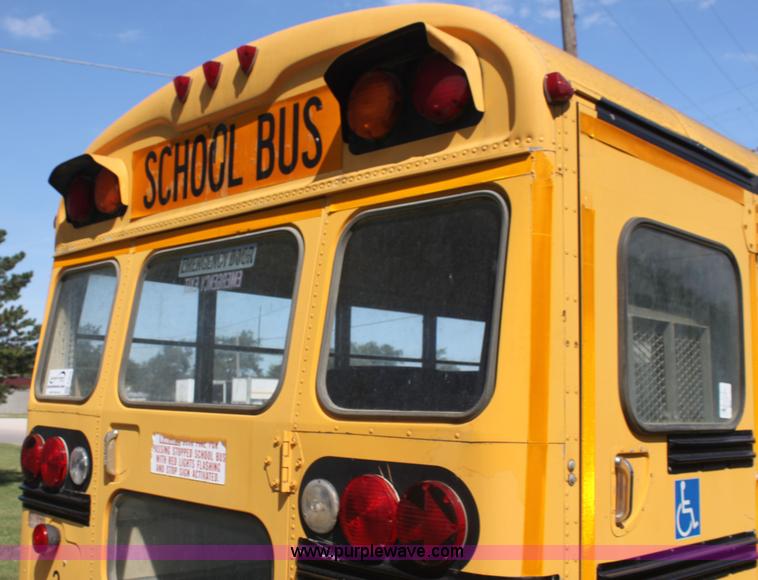 image for item F3318 1991 Chevrolet school bus